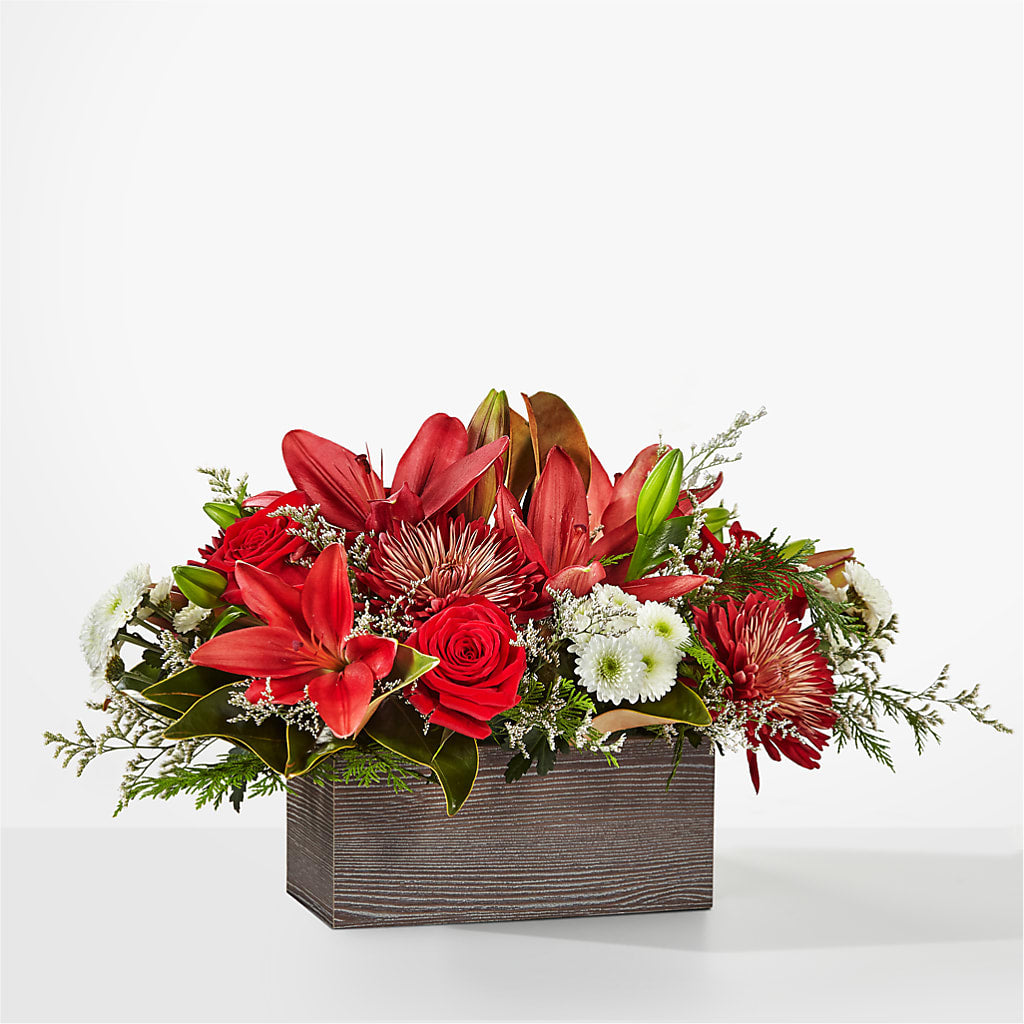 Christmas Break Bouquet – Village Flower Company, Prairie Village KS