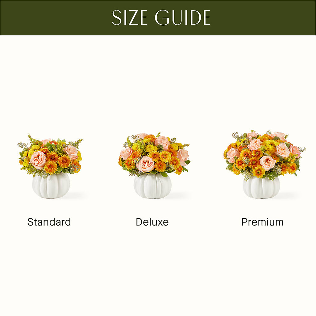 Peachy Pumpkin – Village Flower Company, Prairie Village KS
