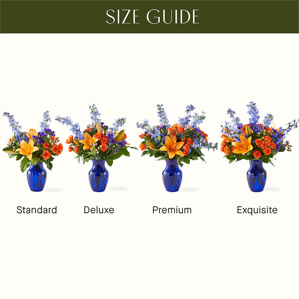 Radiant Citrus Bouquet – Village Flower Company, Prairie Village KS