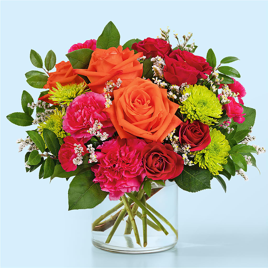 Colorful Carnival Bouquet – Village Flower Company, Prairie Village KS