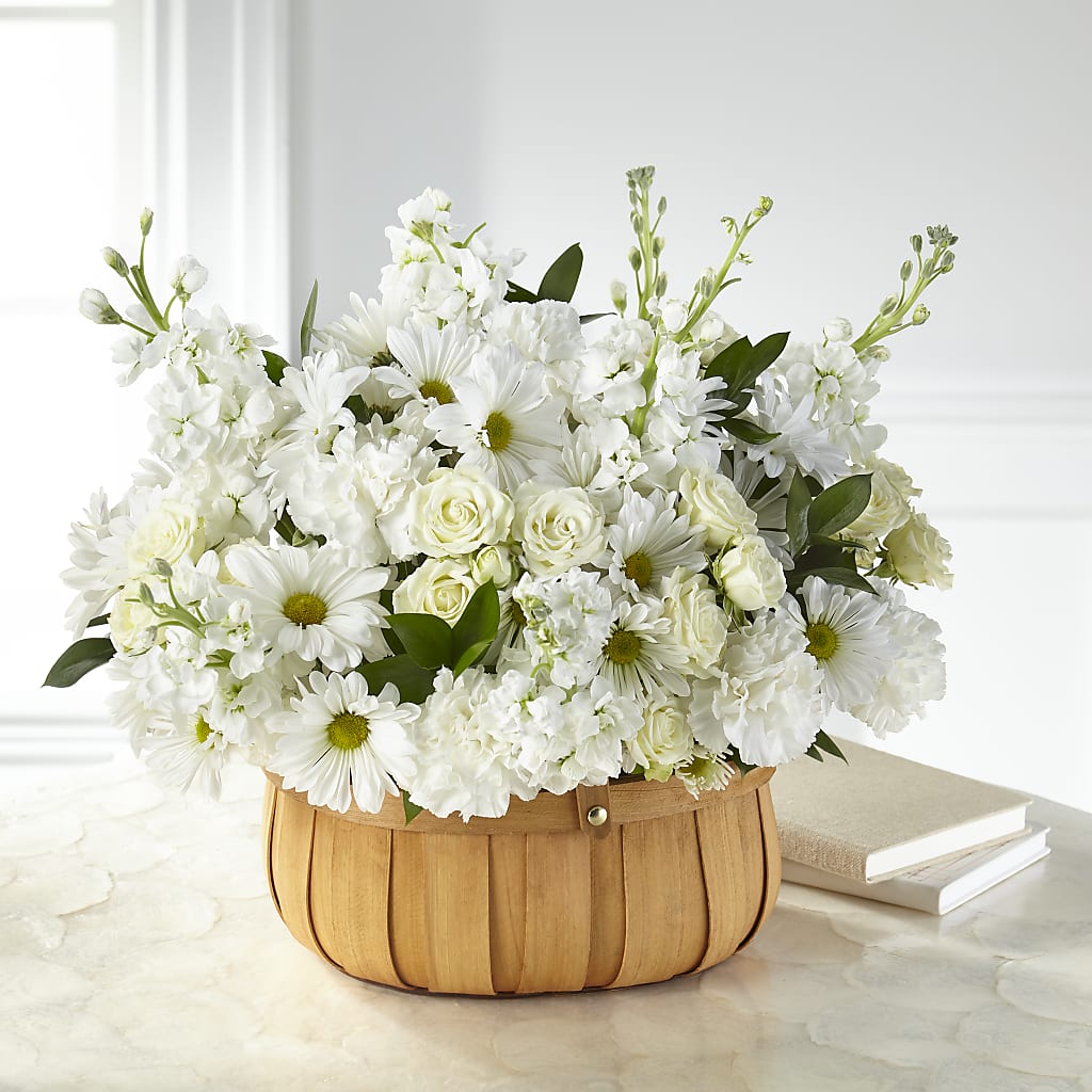 Graceful Garden Basket – Village Flower Company, Prairie Village KS