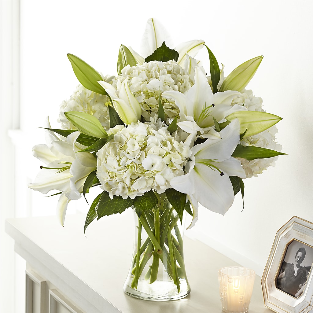 Compassionate Lily Bouquet – Village Flower Company, Prairie Village KS