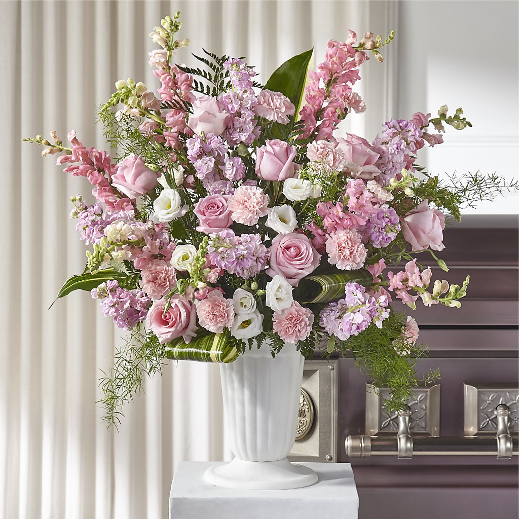 Divine Comfort Arrangement – Village Flower Company, Prairie Village KS