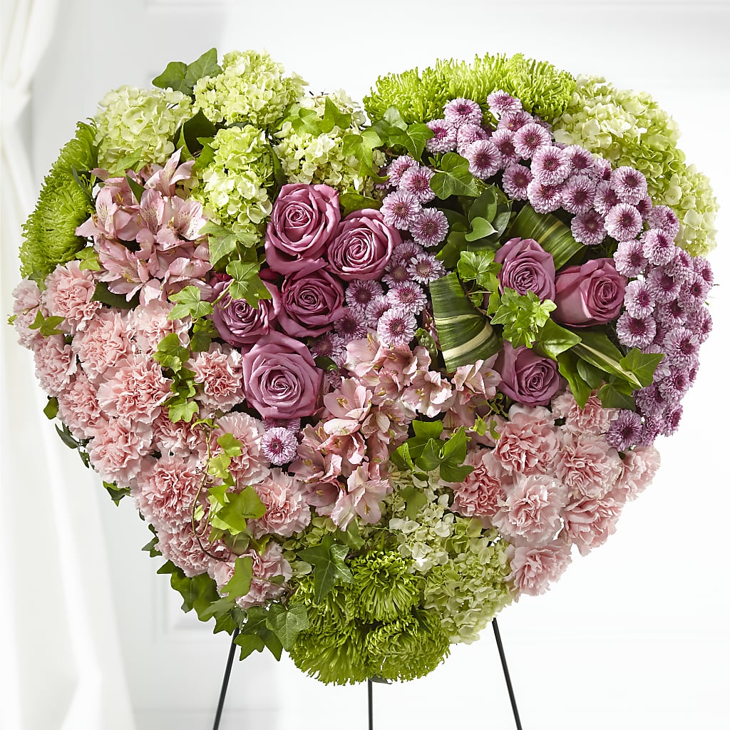 Heartwarming Standing Heart – Village Flower Company, Prairie Village KS