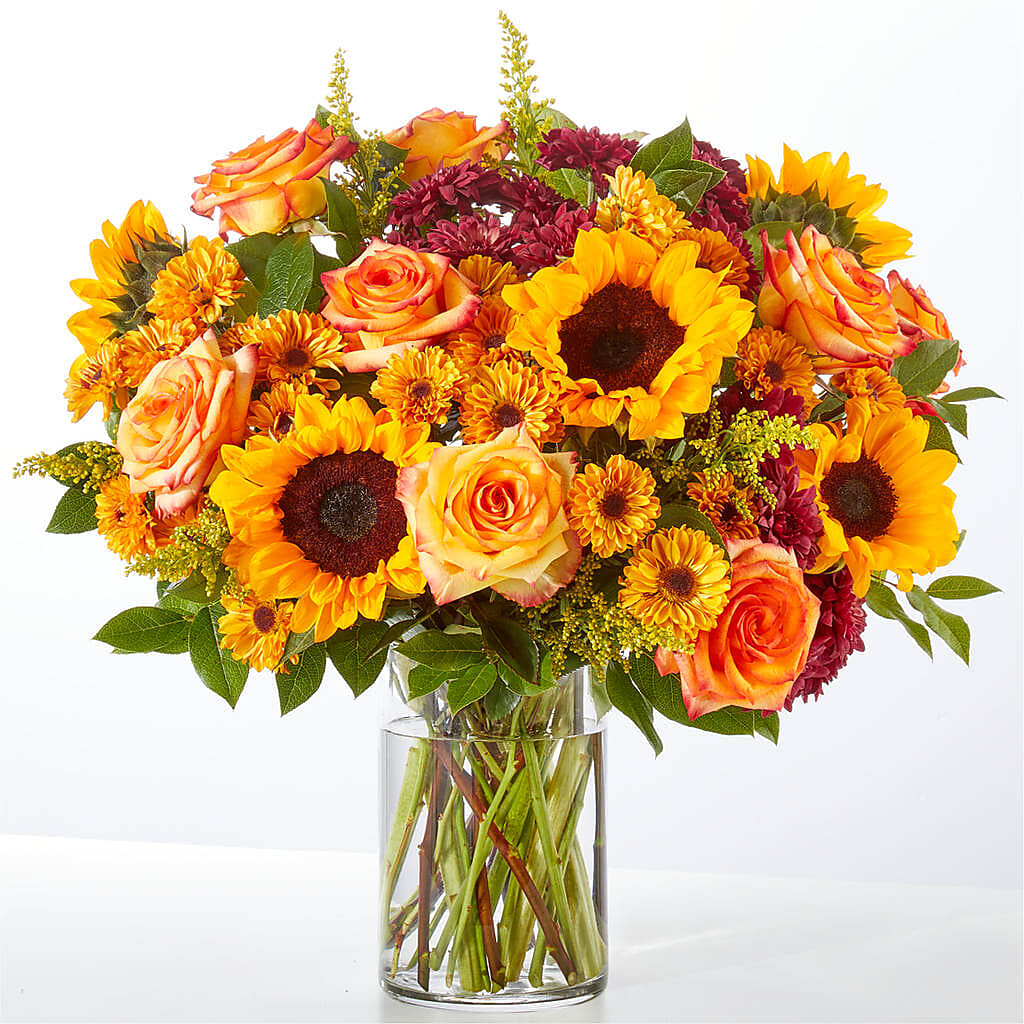 Flannel Scarf Bouquet – Village Flower Company, Prairie Village KS