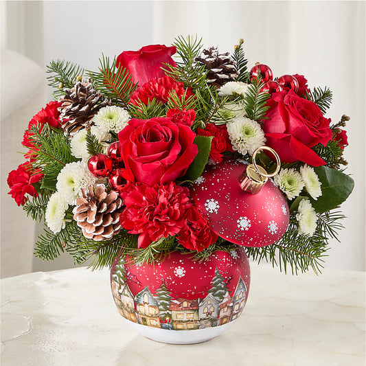 Christmas Carols Ornament –  Village Flower Company, Prairie Village KS