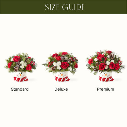 Jolly Snowman Bouquet –  Village Flower Company, Prairie Village KS