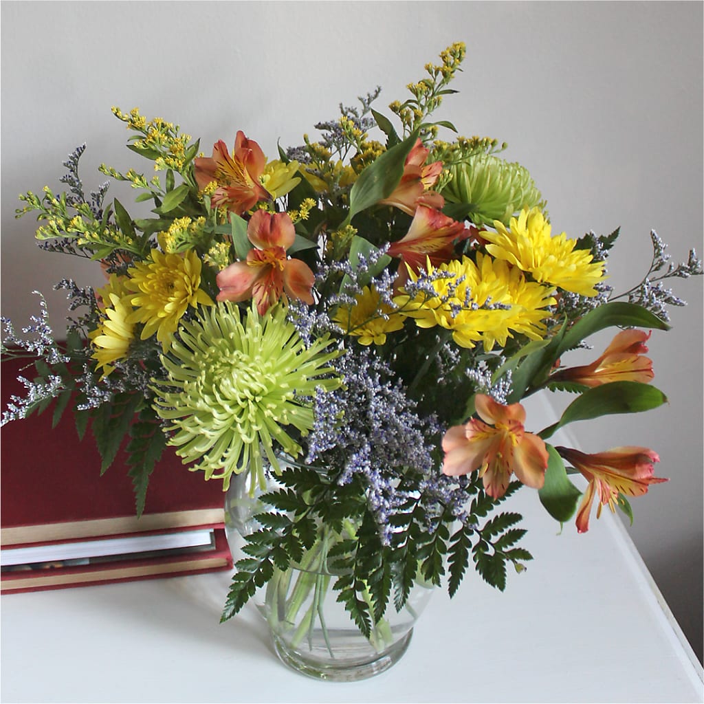 Marmalade Skies Bouquet –  Village Flower Company, Prairie Village KS