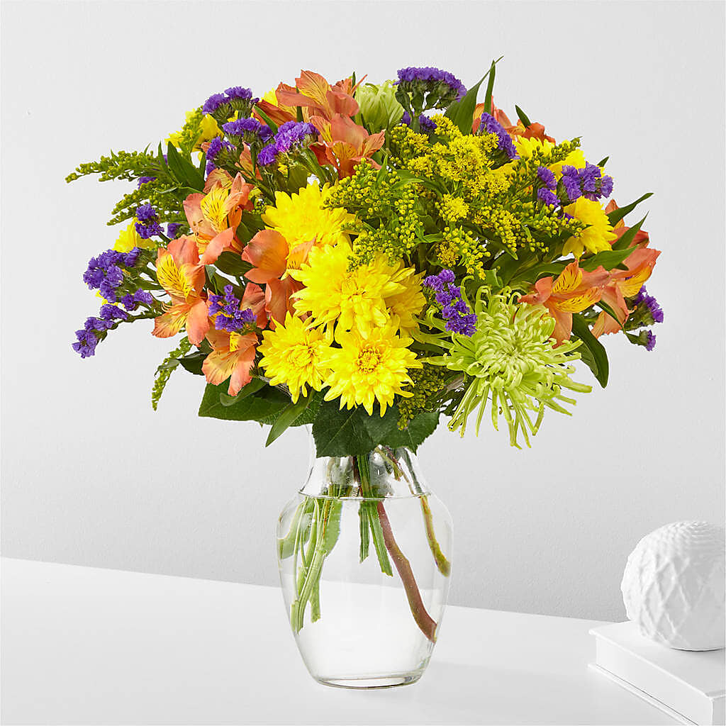 Marmalade Skies Bouquet –  Village Flower Company, Prairie Village KS