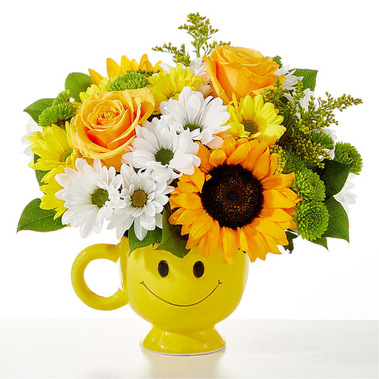 Be Happy Bouquet –  Village Flower Company, Prairie Village KS