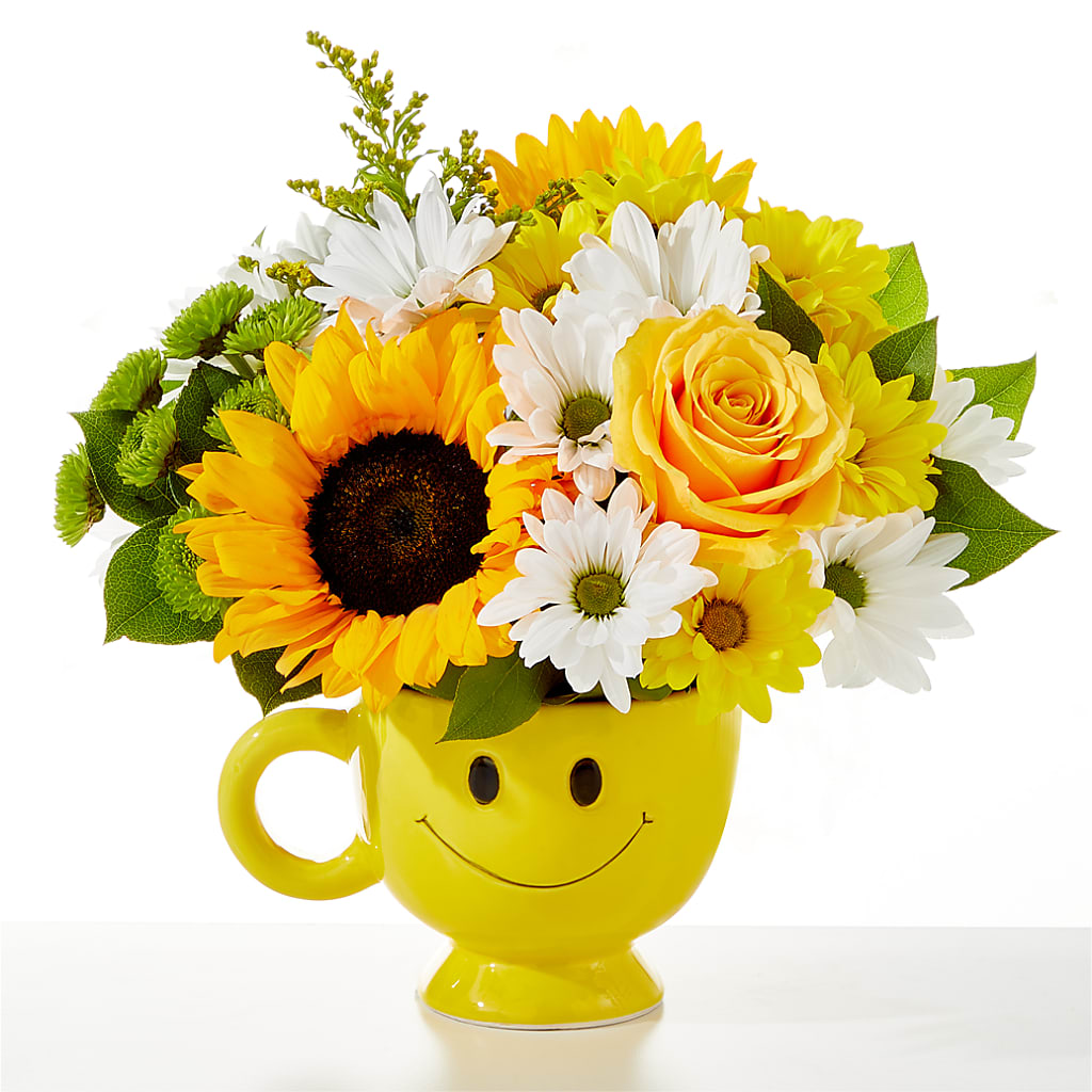 Be Happy Bouquet –  Village Flower Company, Prairie Village KS