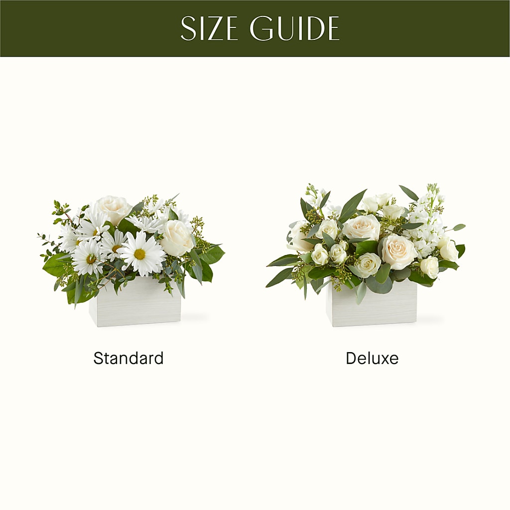 Fresh Linen Box Bouquet –  Village Flower Company, Prairie Village KS