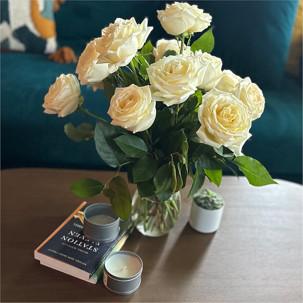 Long Stem Yellow Rose Bouquet –  Village Flower Company, Prairie Village KS