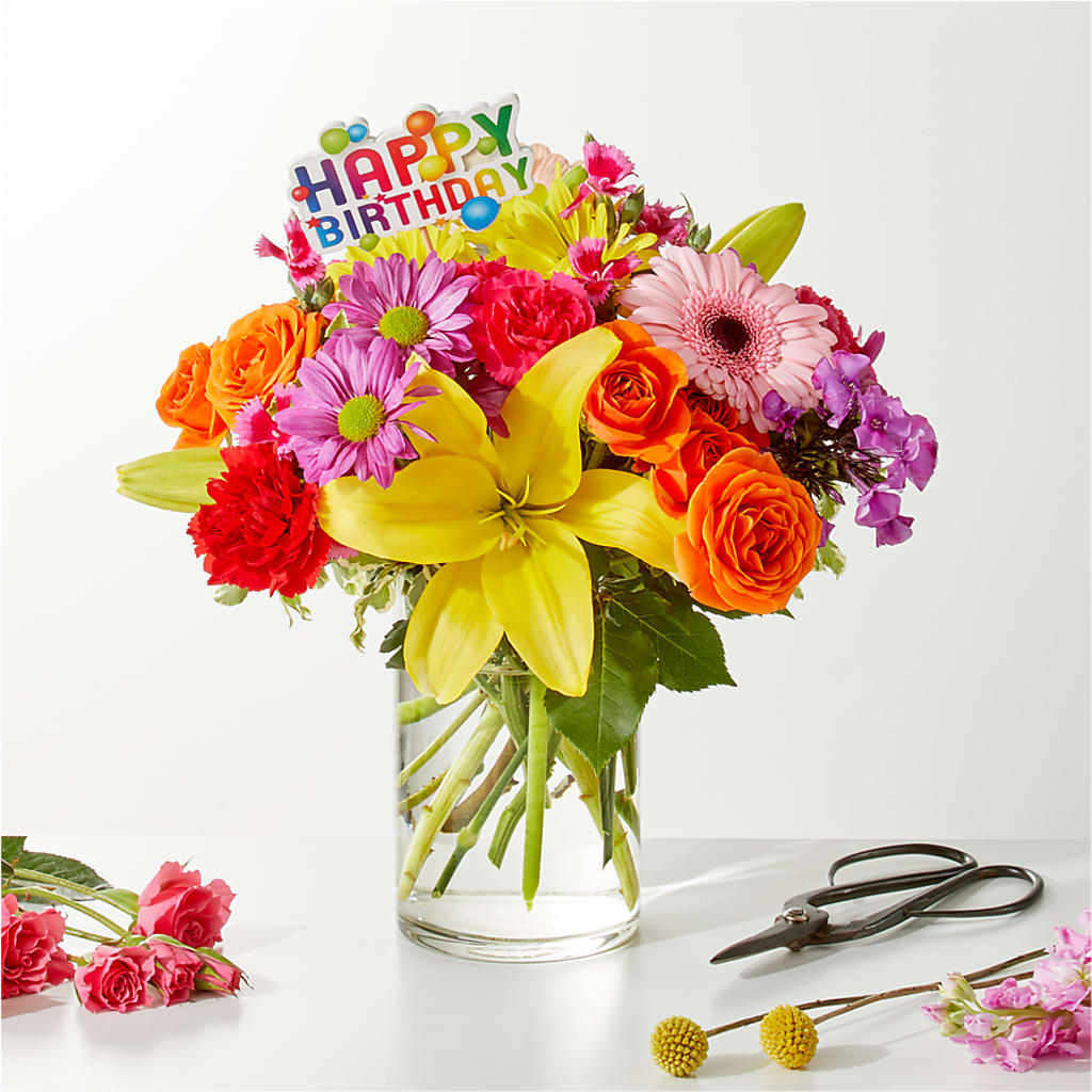 Cue the Confetti - A Florist Original –  Village Flower Company, Prairie Village KS