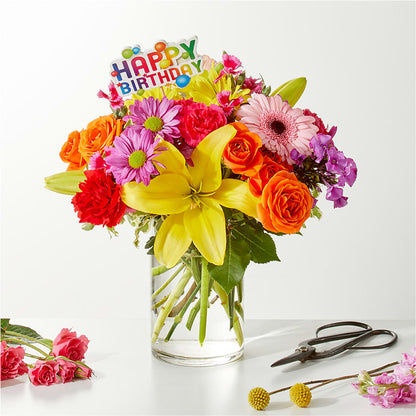 Cue the Confetti - A Florist Original –  Village Flower Company, Prairie Village KS
