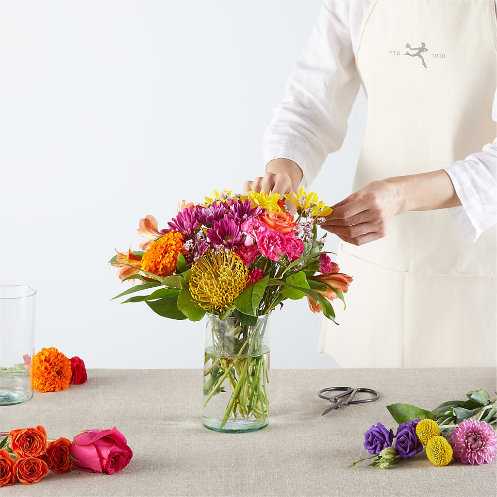 Feast of Color – A Florist Original –  Village Flower Company, Prairie Village KS