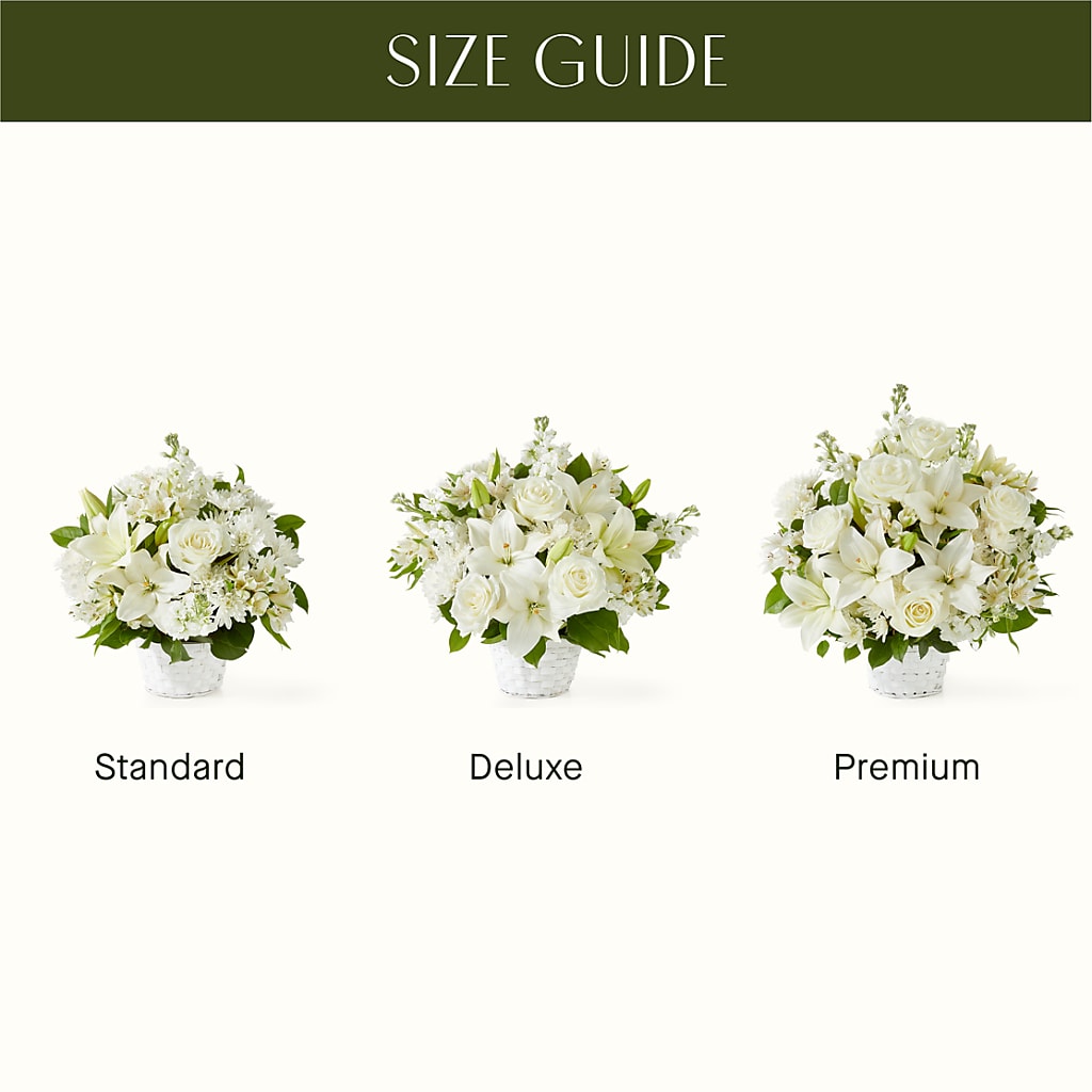 Peaceful Reflections Arrangement –  Village Flower Company, Prairie Village KS