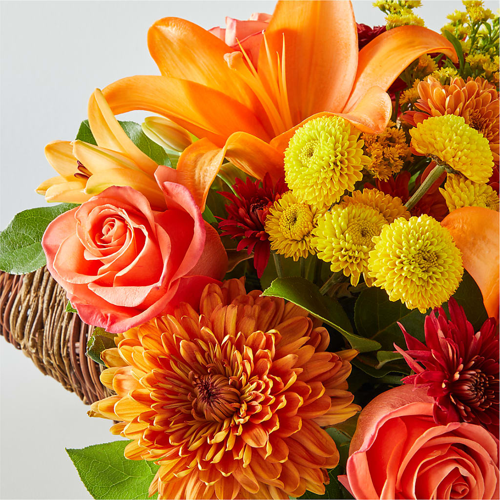 Bouquet of Blessings Cornucopia –  Village Flower Company, Prairie Village KS