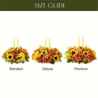 Autumn Harmony Centerpiece –  Village Flower Company, Prairie Village KS