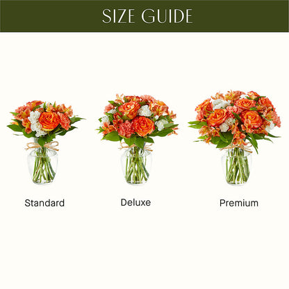 Apricot Glow Bouquet –  Village Flower Company, Prairie Village KS