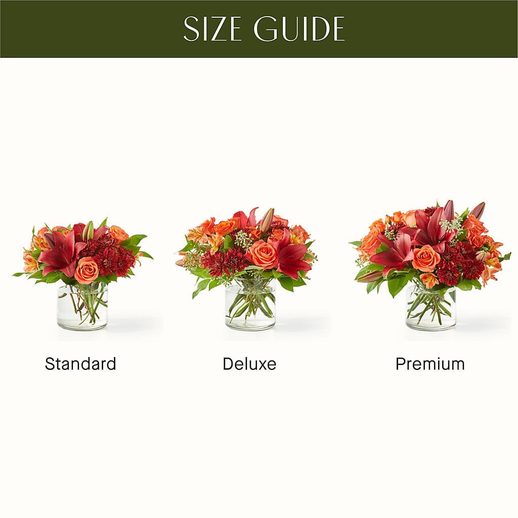 Crimson Leaves Bouquet –  Village Flower Company, Prairie Village KS