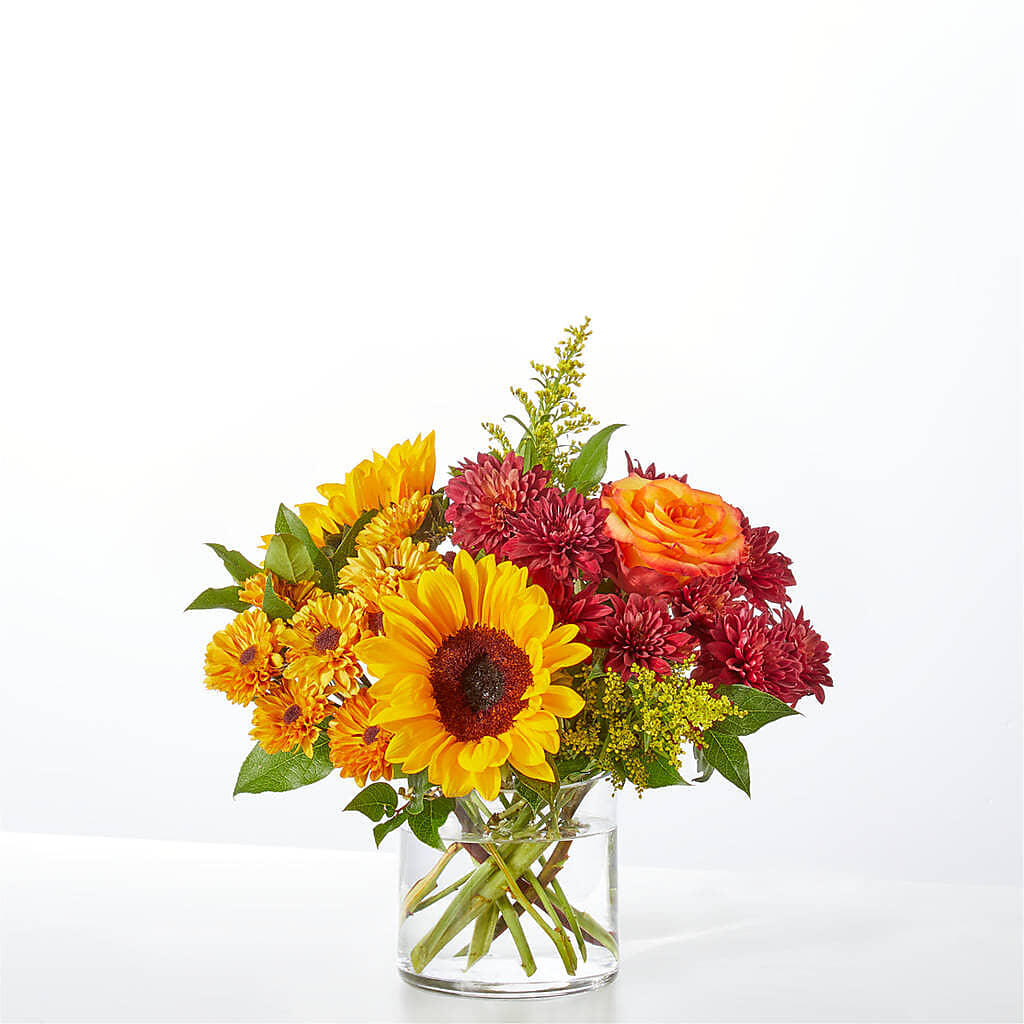 Flannel Scarf Bouquet –  Village Flower Company, Prairie Village KS