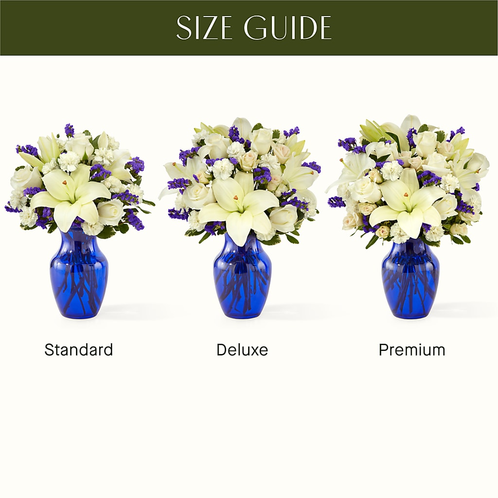 Sapphire Rush Bouquet –  Village Flower Company, Prairie Village KS