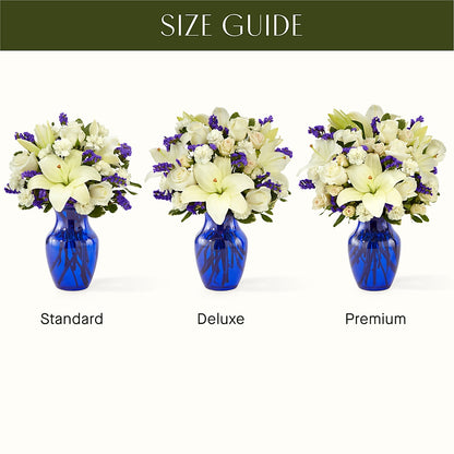 Sapphire Rush Bouquet –  Village Flower Company, Prairie Village KS