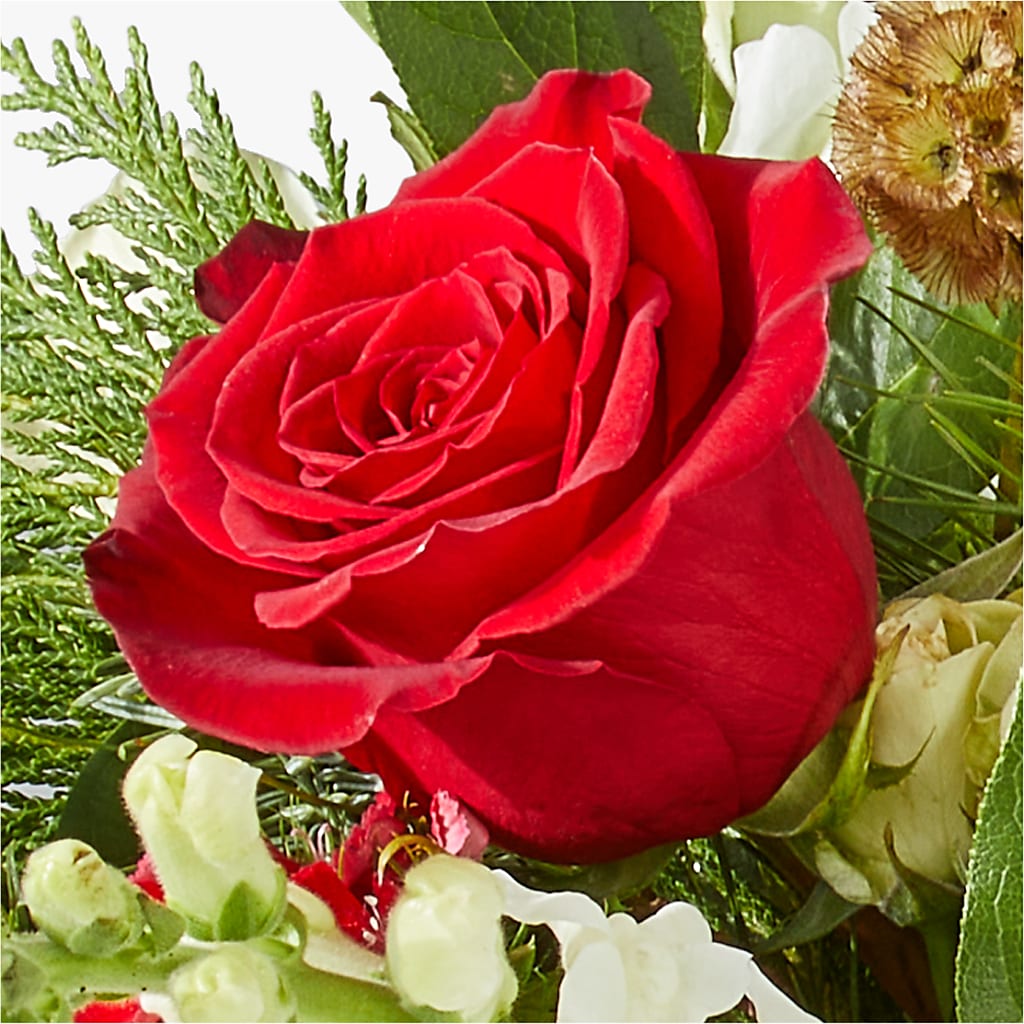 Deck the Halls Bouquet –  Village Flower Company, Prairie Village KS