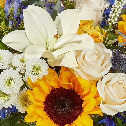 Wonderfully Sunny Bouquet –  Village Flower Company, Prairie Village KS