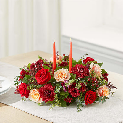 Most Thankful Centerpiece –  Village Flower Company, Prairie Village KS