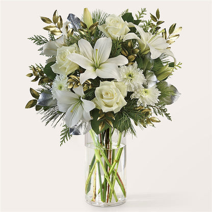 Wintry Mix Bouquet –  Village Flower Company, Prairie Village KS