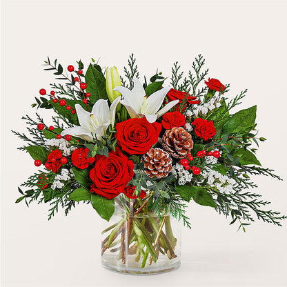 Best in Snow Bouquet –  Village Flower Company, Prairie Village KS
