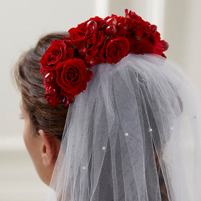 Heart's Happiness Hair Decor –  Village Flower Company, Prairie Village KS